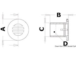 Scarico Pozzetto Inox 42 Osculati 17.118.02 / 1711802 | Idraulica E - Foto 9